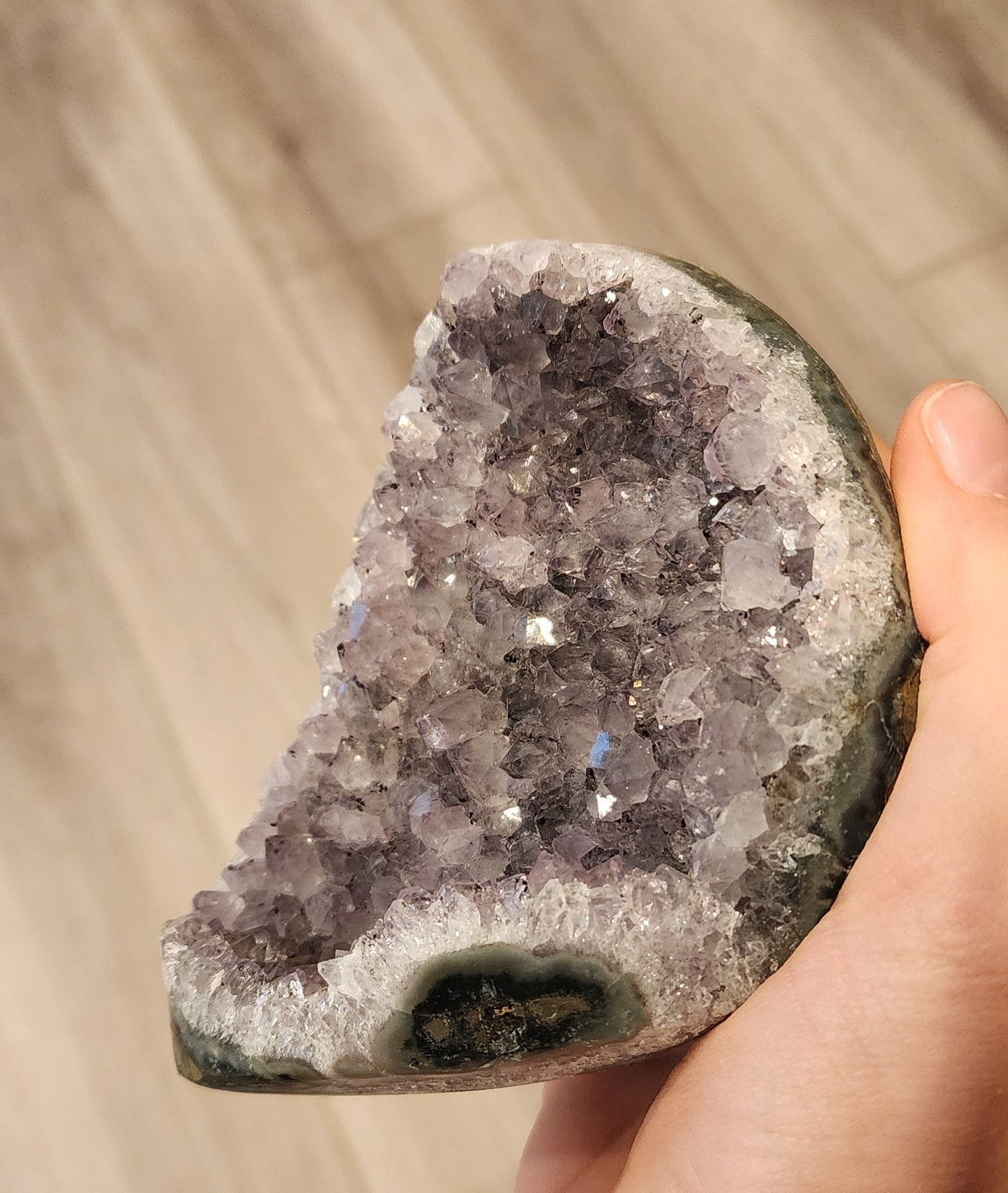 Amathyst Natural Cut 1-2 pound - Stress Relief, Comfort, Spiritual Awareness, Increased Focus, Mood Swings