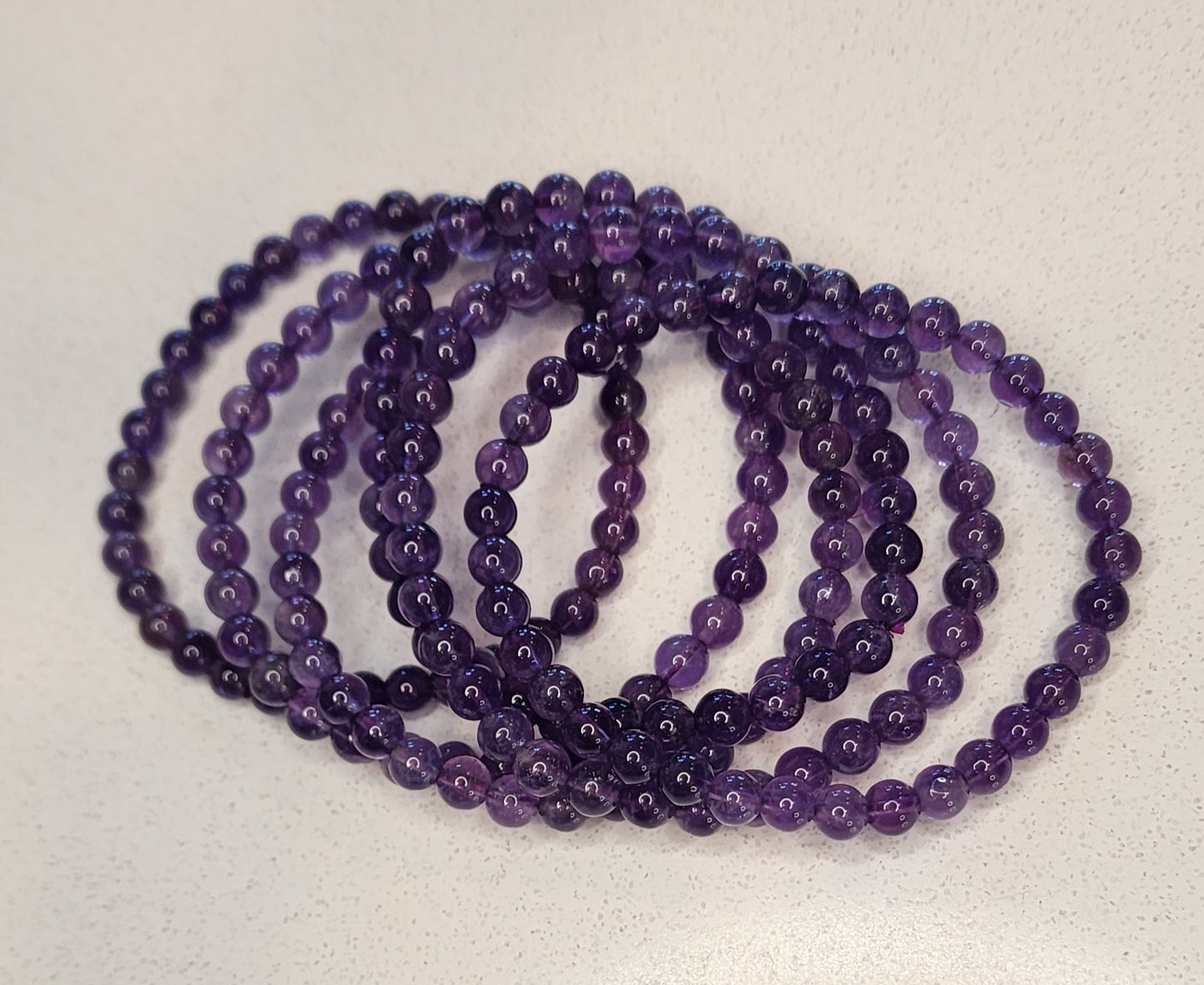 Amathyst Bracelet- Stress Relief, Comfort, Spiritual Awareness, Increased Focus, Mood Swings