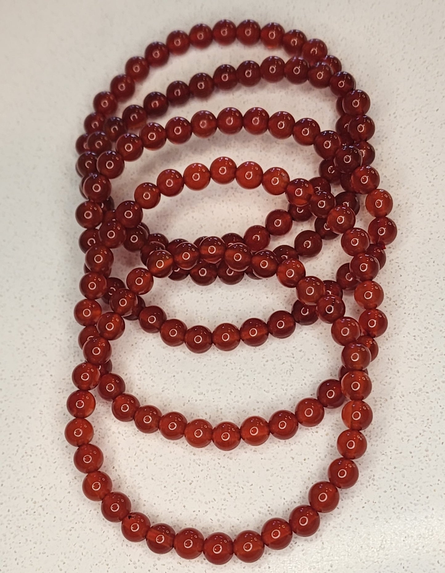 Carnelian Bracelet- Confidence, Motivation, Creativity, Protection, Weight loss