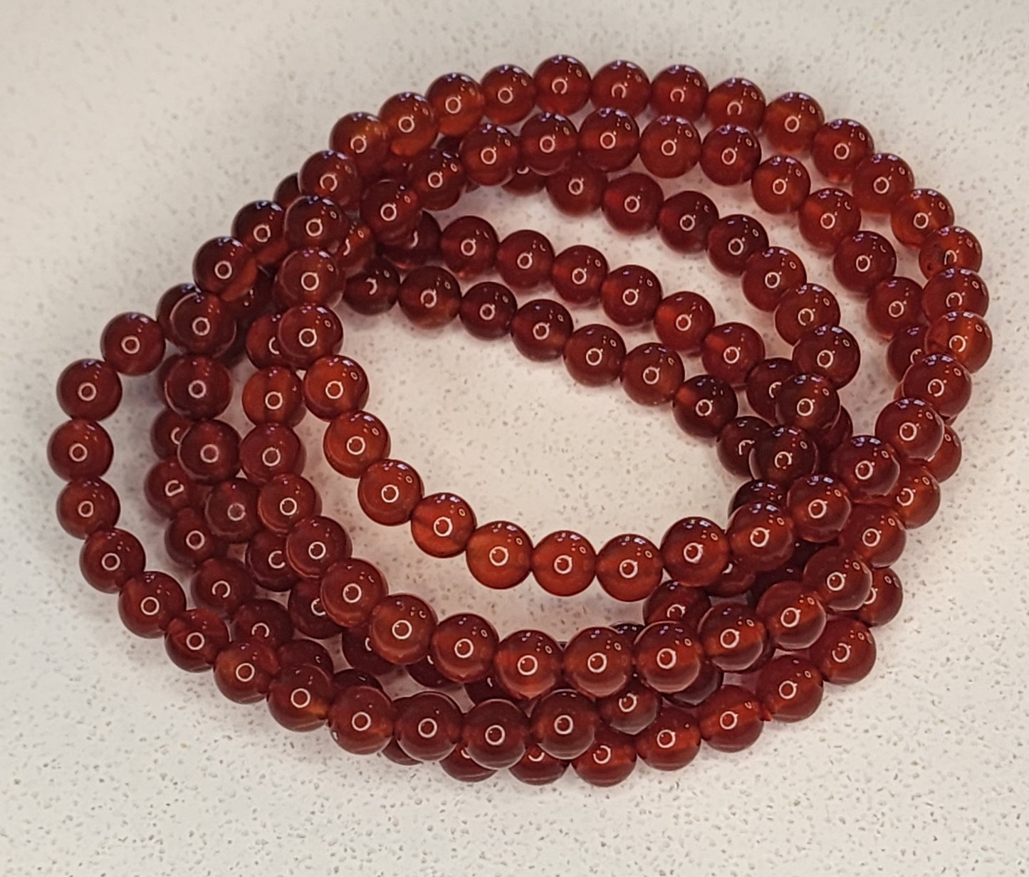 Carnelian Bracelet- Confidence, Motivation, Creativity, Protection, Weight loss