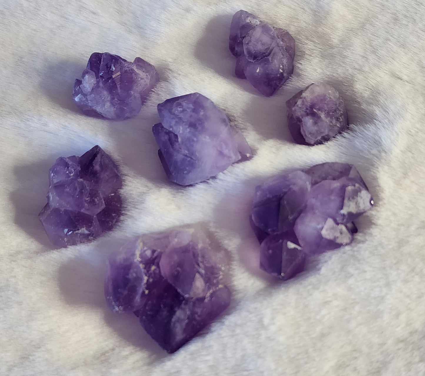 Amathyst Rough Small Cluster- Stress Relief, Comfort, Spiritual Awareness, Increased Focus, Mood Swings