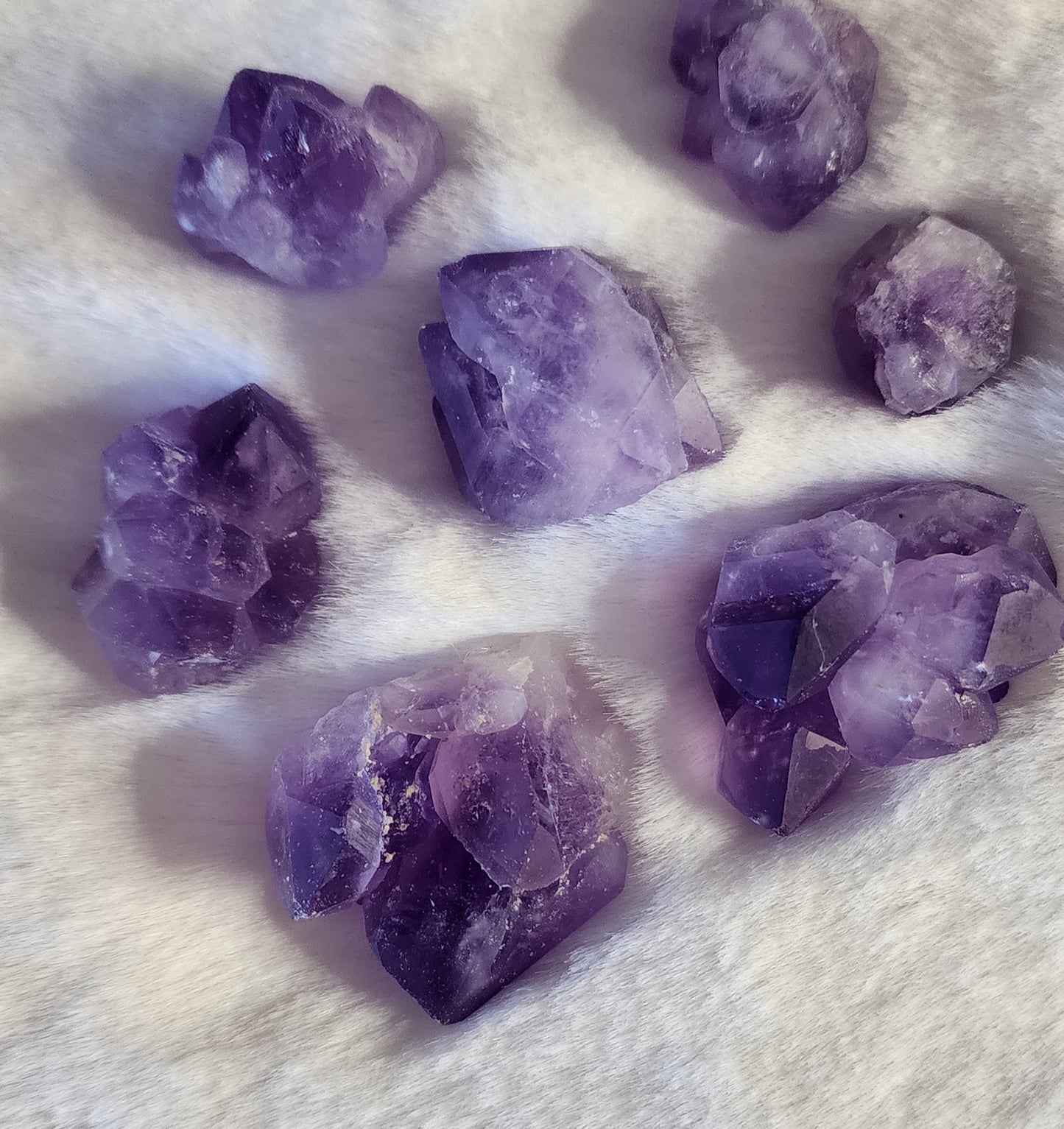 Amathyst Rough Small Cluster- Stress Relief, Comfort, Spiritual Awareness, Increased Focus, Mood Swings