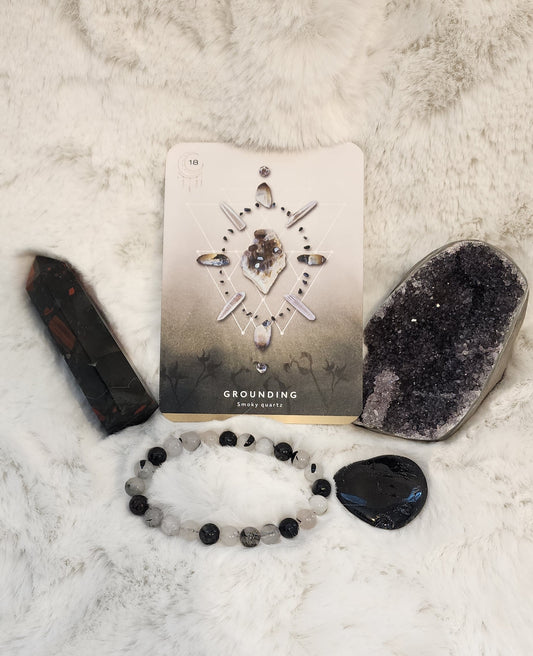 $35 Intuitive Crystal Mystery Box - Personalized, Guided by Oracle Card