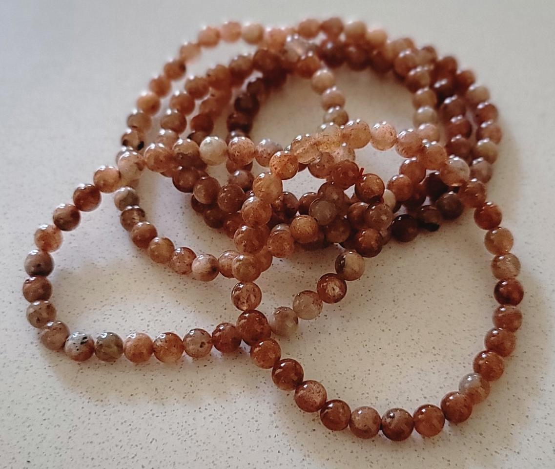 Sunstone Bracelet- joy, happiness, luck and good fortune, self-discipline, leadership, antidepressant, confidence