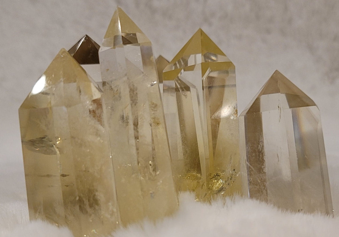 Citrine Tower Point- Abundance, Optimism, Prosperity, Creativity, Vitality & Happiness