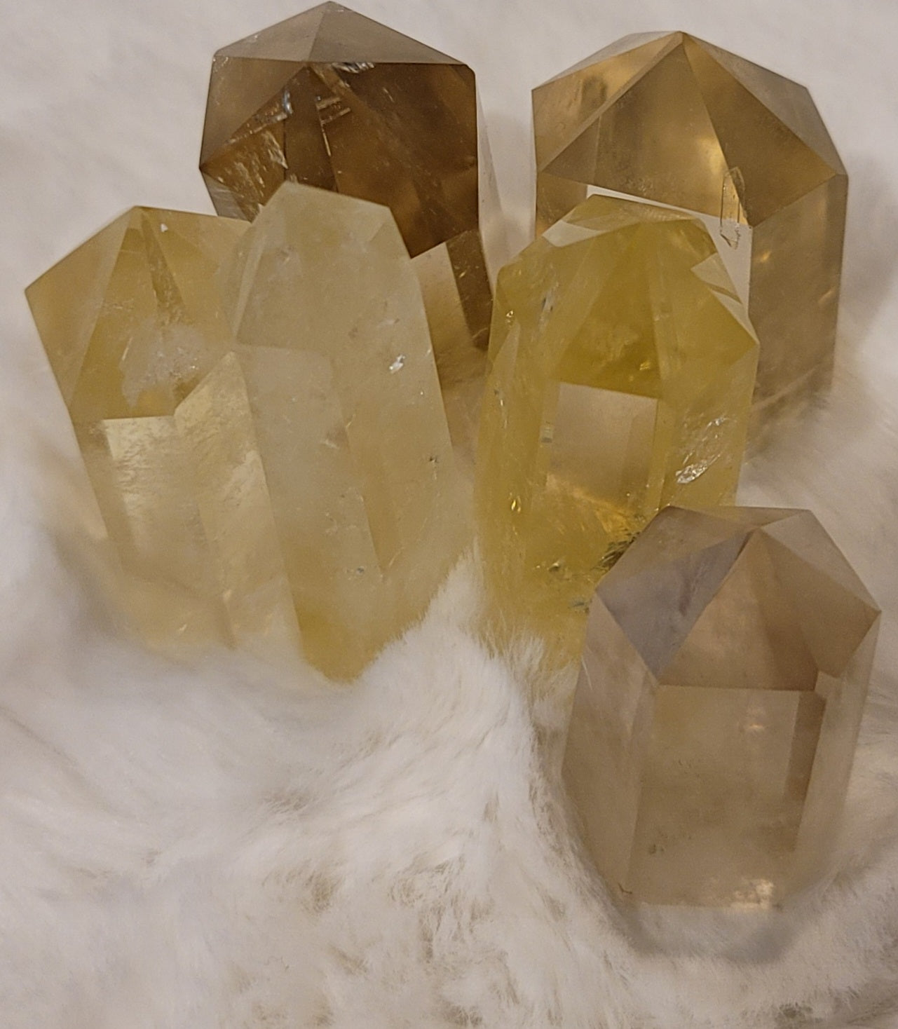 Citrine Tower Point- Abundance, Optimism, Prosperity, Creativity, Vitality & Happiness