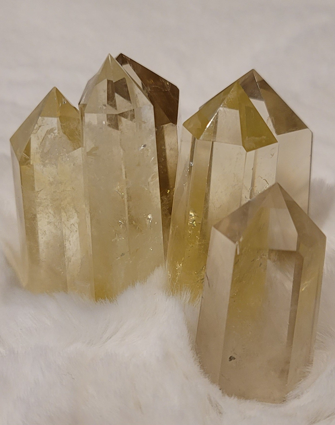 Citrine Tower Point- Abundance, Optimism, Prosperity, Creativity, Vitality & Happiness