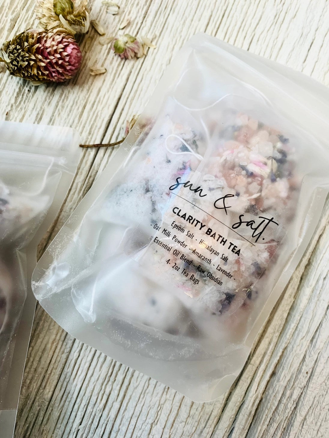 Clarity Bath Tea - Bath Soak - Bath Salts