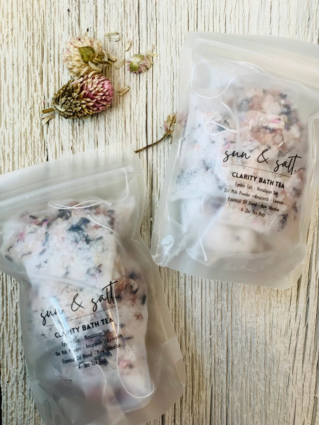 Clarity Bath Tea - Bath Soak - Bath Salts