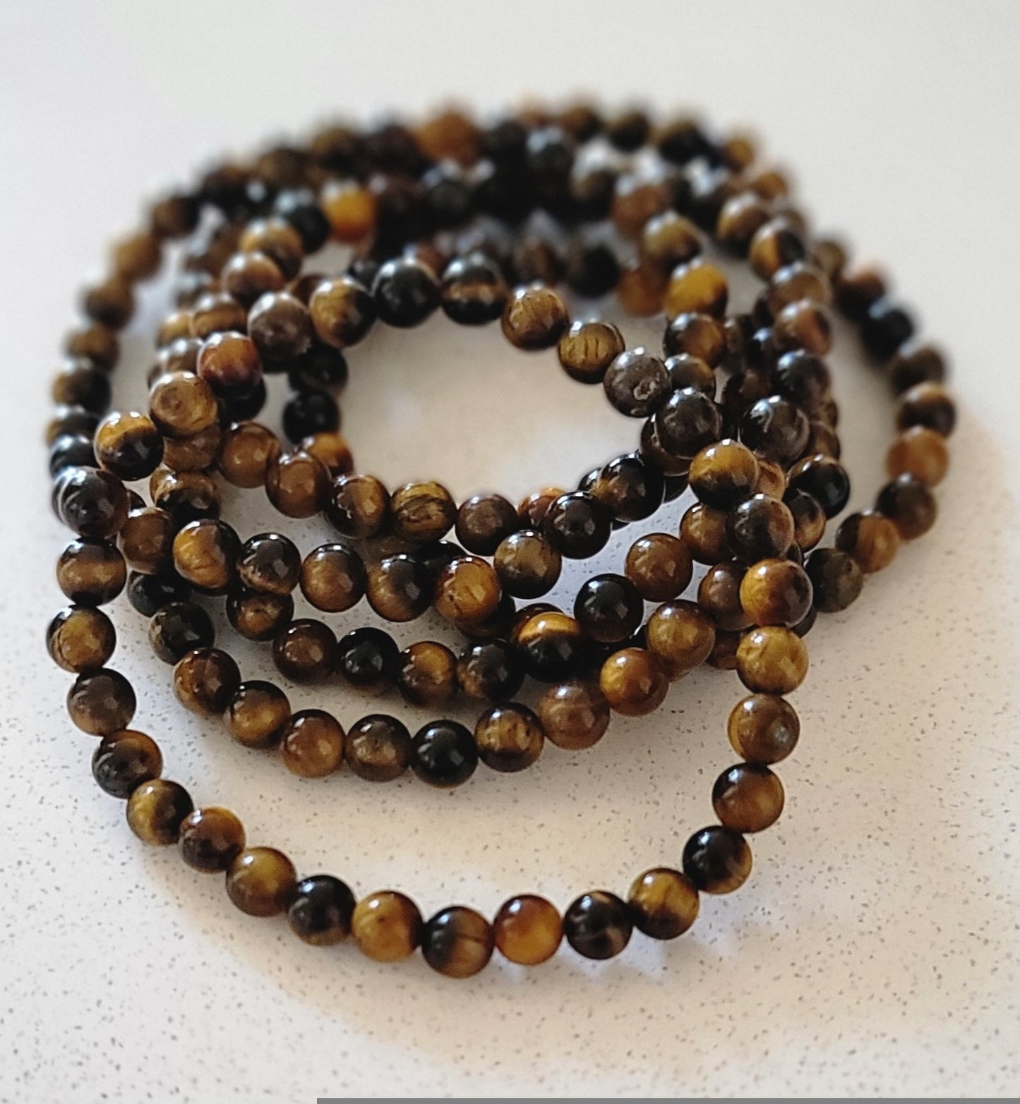 Tigers Eye Bracelet- Mood Swings, Will Power, Purpose, Self-confidence, Good Luck